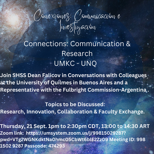 Connections:  Communication & Research