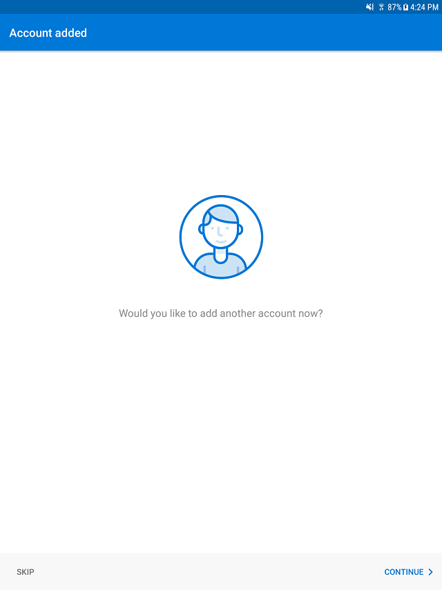 Outlook - Add Another Account
