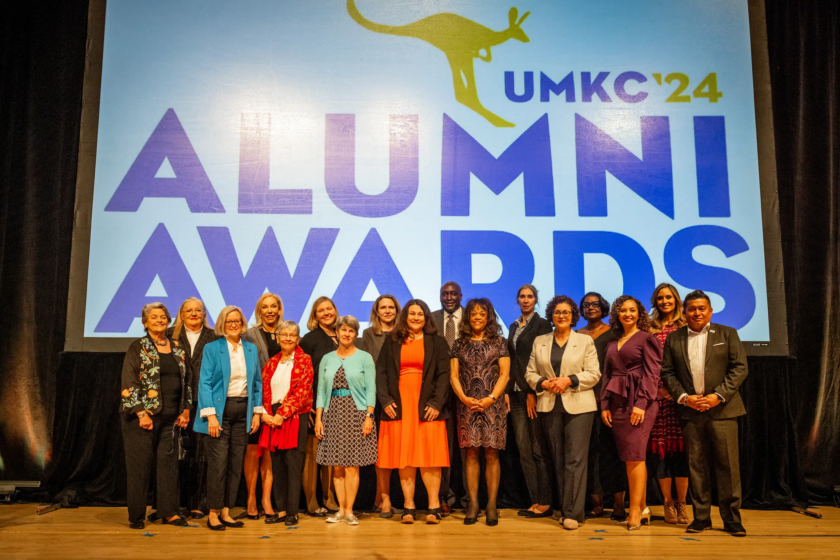 awardees from the 2024 alumni awards