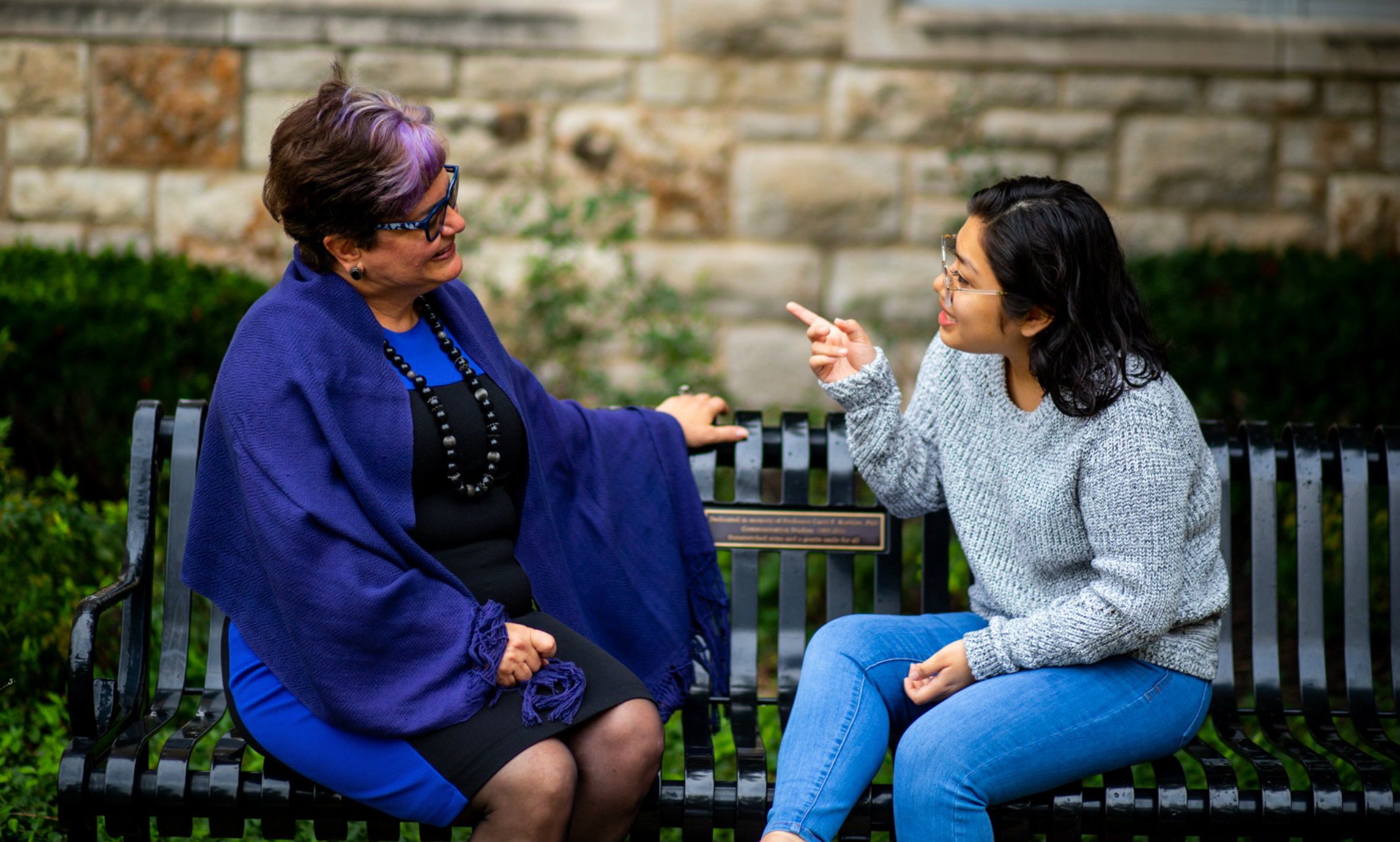 Through Avanzando, Aricela Guadalupe was connected with Clara Irazábal-Zurita, director of the Latinx and Latin American Studies Program and a professor in the Department of Architecture, Urban Planning + Design. 
