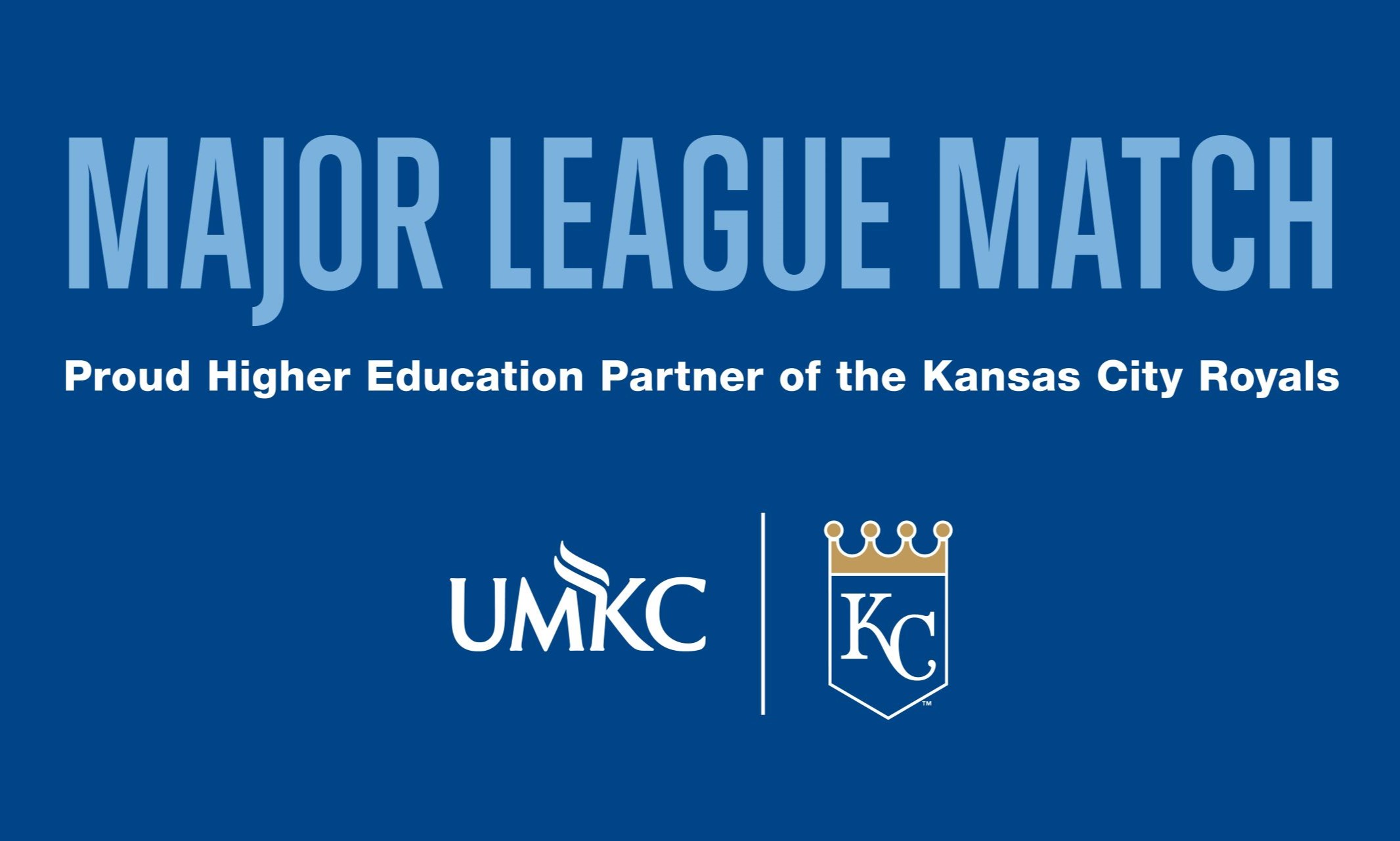 KC Royals and UMKC logos